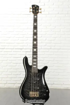 Iconns2bblks Spector Icon Ns-2 Electric Bass Guitar - Black Stain Gloss