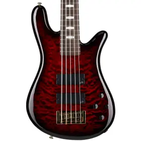 Iconns5bbc Spector Icon Ns-5 Bolt-on Electric Bass - Black Cherry Gloss