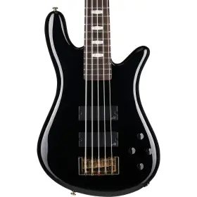 Iconns5bbk Spector Icon Ns-5 Bolt-on Electric Bass - Black Gloss