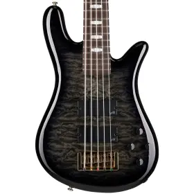 Iconns5bblks Spector Icon Ns-5 Bolt-on Electric Bass - Black Stain Gloss