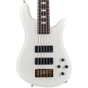 Iconns5bwh Spector Icon Ns-5 Bolt-on Electric Bass - White Gloss