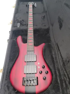 Nb1358 Spector Euro Series Electric Bass Guitar Red 4-string With Case