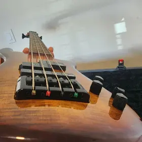 Nb16887 Spector Euro Series 4-string Solid Maple Bass Brown With Hard Case And Strap