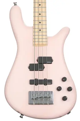 Ns2spm Spector Usa Ns-2 Electric Bass Guitar - Shell Pink Sweetwater Exclusive
