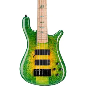 Ns5mwg Spector Ns5 Maple Burl/wide Neck Green