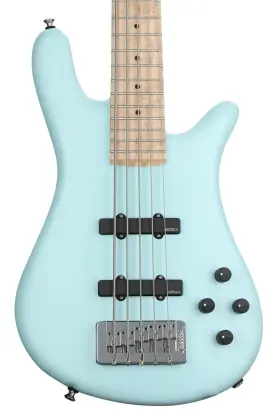 Ns5sbm Spector Usa Ns-5 5-string Bass Guitar - Sonic Blue Sweetwater Exclusive