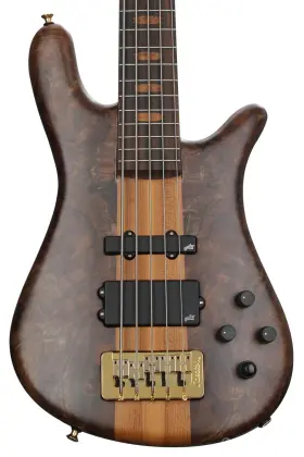 Ns5wnm Spector Usa Ns-5 5-string Bass Guitar - Walnut Sweetwater Exclusive
