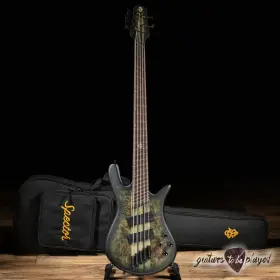 Nsdm5haunt Spector Ns Dimension 5 Multi-scale Bass With Gigbag Haunted Moss Matte