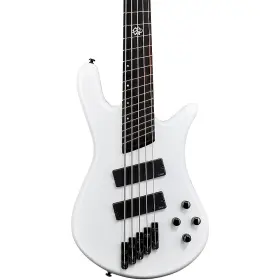Nsdm5wh Spector Ns Dimension 5 5-string Multi-scale Bass Guitar White Sparkle Gloss