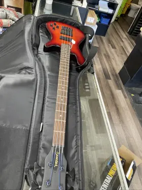 W120070062 Spector Electric Bass Guitar Legend 5 Standard Black Cherry Maple Ash Ebony Used