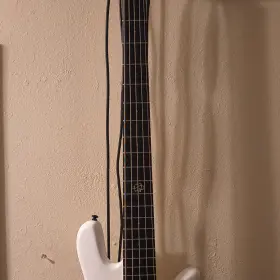 W240573 Spector 2023 5-string Ethos Hp Sparkle White Right-handed