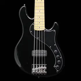 0301502506 Squier Deluxe Dimension Bass V Maple Fingerboard Black Gig Bag