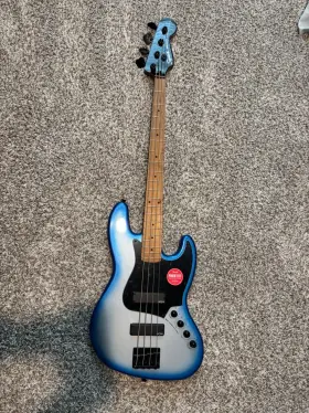 0370451536 Squier Contemporary Active Jazz 4-st Electric Bass Hh - Sky Burst -faulty Preamp