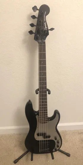 0370491506 Squier Contemporary Active Precision Bass Ph V 5-string Black