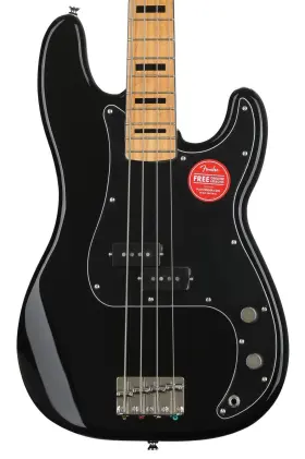0374520506 Squier Classic Vibe Ft70s Precision Bass - Black