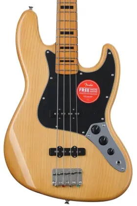 0374540521 Squier Classic Vibe Ft70s Jazz Bass - Natural