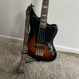 0374560500 Squier Classic Vibe Jaguar Bass Guitar 3-color Sunburst - With Case Strap Etc