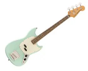 0374570557 Squier Used Classic Vibe Ft60s Mustang Bass - Surf Green With Laurel Fb