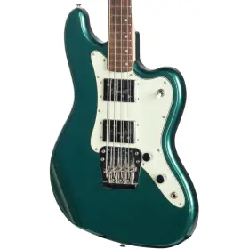 0377105546 Squier Paranormal Rascal Bass Hh - Laurel Fingerboard Sherwood Green