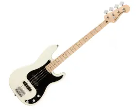 0378553505 Squier Used Affinity Series Precision Bass Pj - Olympic White With Maple Fb