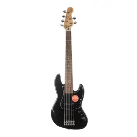 0378671565 Squier Affinity Jazz Bass Vi Laurel Fb Black Metallic