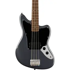 Squier 197881342241 Affinity Series Jaguar Bass H Charcoal Frost Metallic Rf