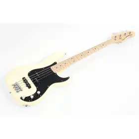 19788134890 Squier 197881342890 Affinity Precision Bass Pj Maple Fingerboard Olympic White Ob