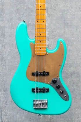 19841 Squier Used 40th Anniversary Jazz Bass Satin Sea Foam Green