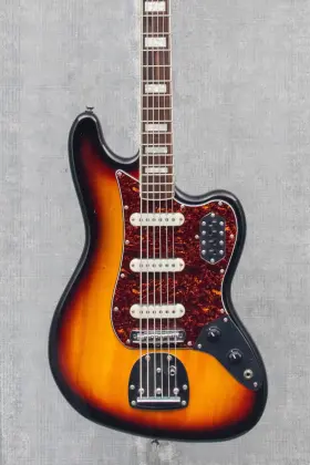 20111 Squier Used Vintage Modified Bass Vi Rosewood Fingerboard 3-color Sunburst