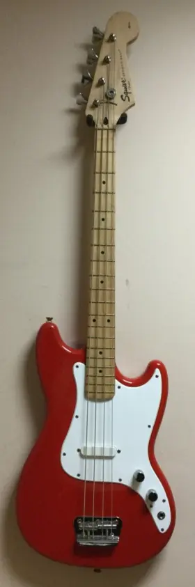 310902506 Squier Ma1 Affinity Bronco Electric Bass Guitar - Torino Red