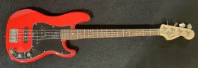 Squier 885978833245 Affinity Pj Electric Bass Guitar In Rare Race Red- Store Stock Condition