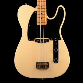 88fsq004 Squier Pre Owned Vintage Modified Telecaster Bass Honey Blonde Gig Bag