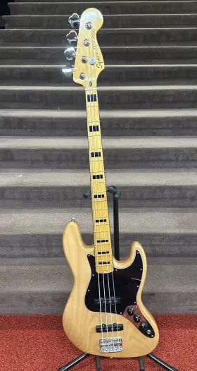 Icsa23003395 Squier By Fender Classic Vibe Ft70s Jazz Bass 4 String Electric Guitar Natural