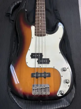 Ic99114921 Squier P Bass Special Sunburst Electric Guitar 4-string 1999 With Gig Bag