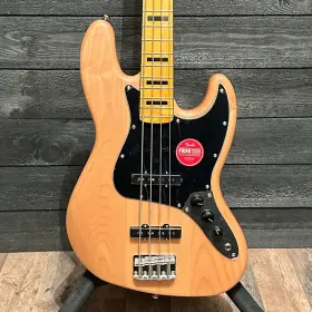 Icsf24002462 Squier Fender Classic Vibe Ft70s Jazz Bass 4 String Electric Guitar Natural