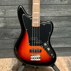 Issb23005469 Squier Fender Classic Vibe Jaguar 4 String Electric Bass Guitar - Sunburst