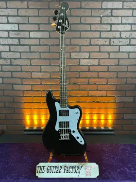 Rascalhh-5883-u Squier 2024 Paranormal Rascal Bass Hh Laurel Fingerboard White Pearloid Pic