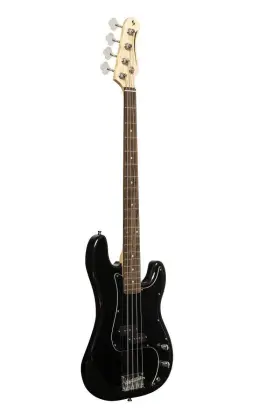 Sbp-30 Stagg 882030261381 4 String Bass Guitar Right Black Full Blk