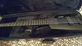 15fpa Steinberger 5-string Synapse Xs Black Bass Guitar W Leg Rest And Hard Case