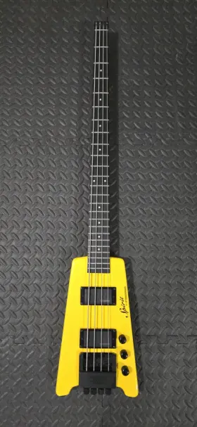 Steinberger 580228760031 Spirit Series Xt-2 Standard Bass Hot Rod Yellow Headless Guitar