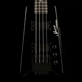 88ste000 Steinberger Pre Owned Spirit By Xt-2 Standard Bass Guitar Black With Gig Bag