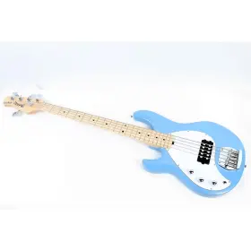 Ray5 Sterling By Music Man 197881313685 Stingray 5 Left-handed Bass Guitar Chopper Blue Ob
