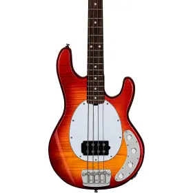 Ray34 Sterling By Music Man 197881369989 Stingray Flame Maple Bass Guitar Hc Burst Rf