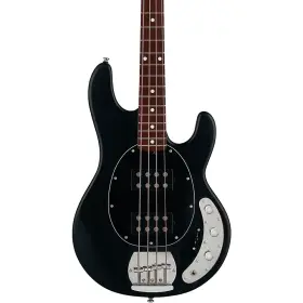 Ray4 Sterling By Music Man 197881427313 Sub Stingray Hh Bass Guitar Trans Black Satin Ob