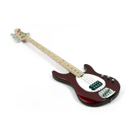 Sterling By Music Man 197881458065 Sb4 4-string Electric Bass Guitar - Candy Apple Red Ob