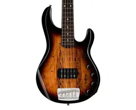 Ray35 Sterling By Music Man 810002952845 Stingray 5 Spalted Maple - 3-tone Sunburst