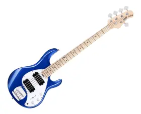 Ray5hh Sterling By Music Man 810002952913 Stingray 5 Hh - Cobra Blue B-stock