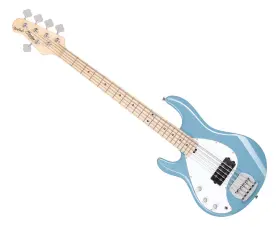 Ray5 Sterling By Music Man 810002952937 Stingray 5 Left-handed - Chopper Blue B-stock