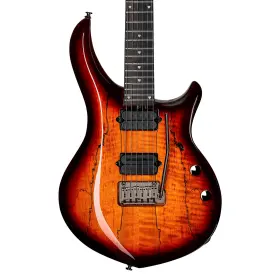 Sterling By Music Man 810002953880 Majesty Dimarzio Guitar - Blood Orange Burst Open Box