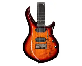 Sterling By Music Man 810002953897 Majesty 7 Dimarzio Guitar - Blood Orange Burst Open Box